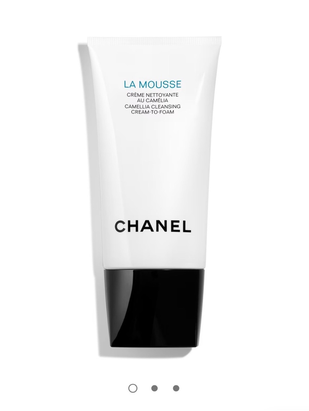 CHANEL LA MOUSSE Camellia Cleansing Cream-to-Foam Facial Cleanser 5oz
